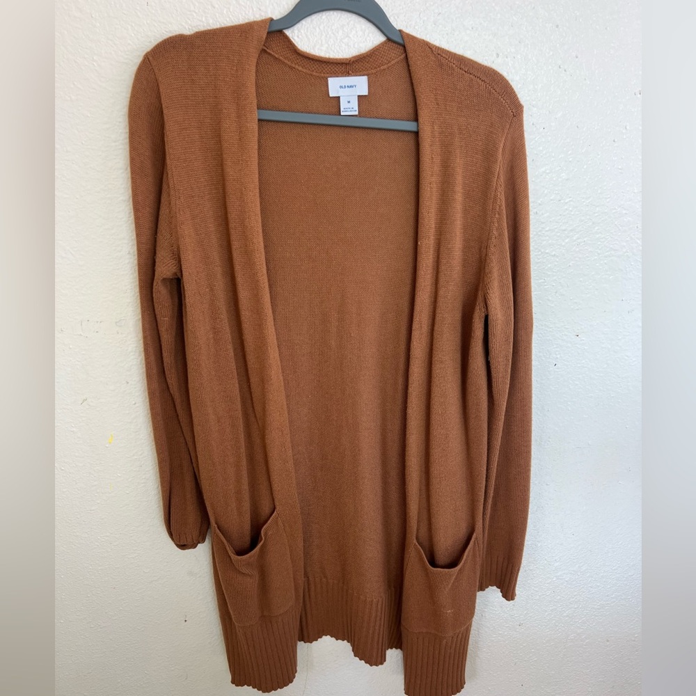 Old Navy Women's Tan Open Front Cardigan size M